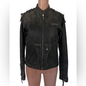 HARLEY-DAVIDSON 100% Leather Jacket for Woman